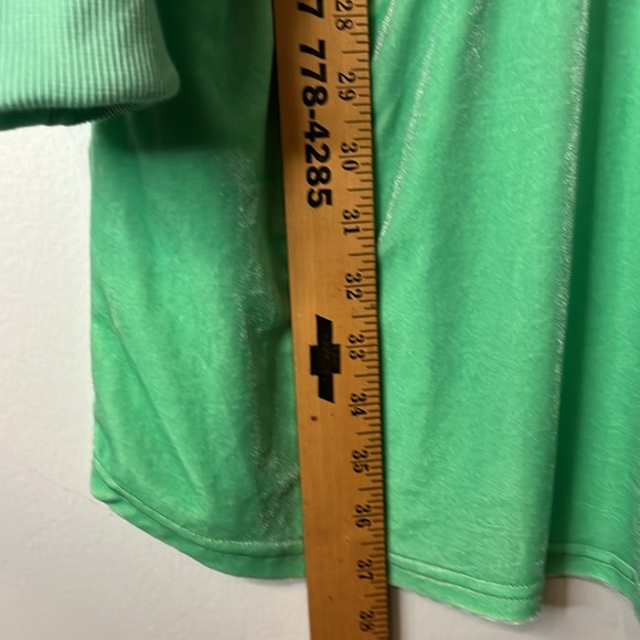 (NWT) EROS Women’s Mint Velour Hooded Dress, Size Medium - Picture 12 of 12